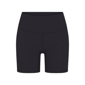 Skims Fits Everybody High Waisted Short Onyx Size XL